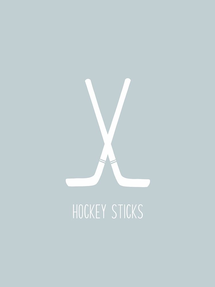 Hockey Sticks art print by Leah Straatsma for $57.95 CAD