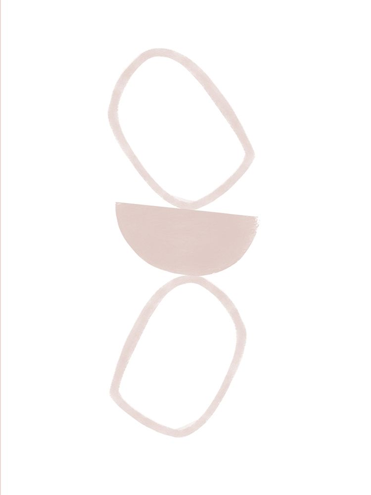 Blush Abstract art print by Leah Straatsma for $57.95 CAD