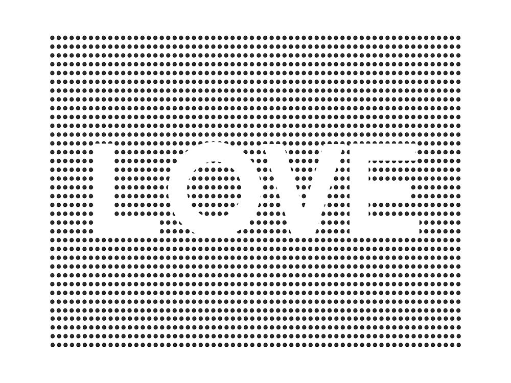 Love Dots art print by Leah Straatsma for $57.95 CAD