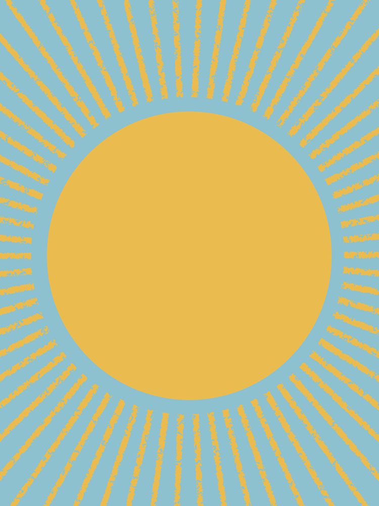 Bright Sunburst art print by Leah Straatsma for $57.95 CAD