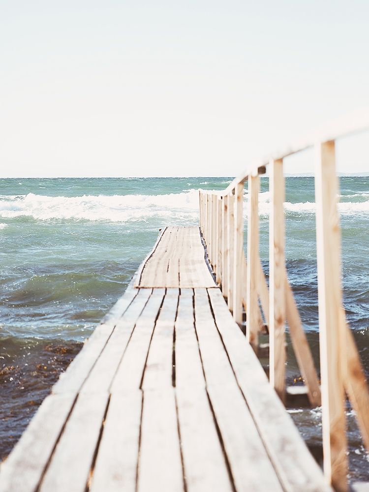 Rosy Boardwalk art print by Leah Straatsma for $57.95 CAD