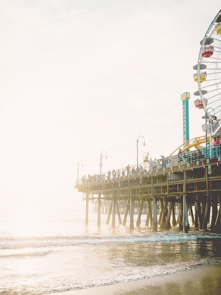 Rosy Pier art print by Leah Straatsma for $57.95 CAD