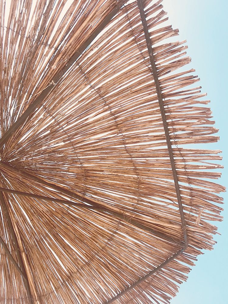 Rosy Straw Umbrella art print by Leah Straatsma for $57.95 CAD