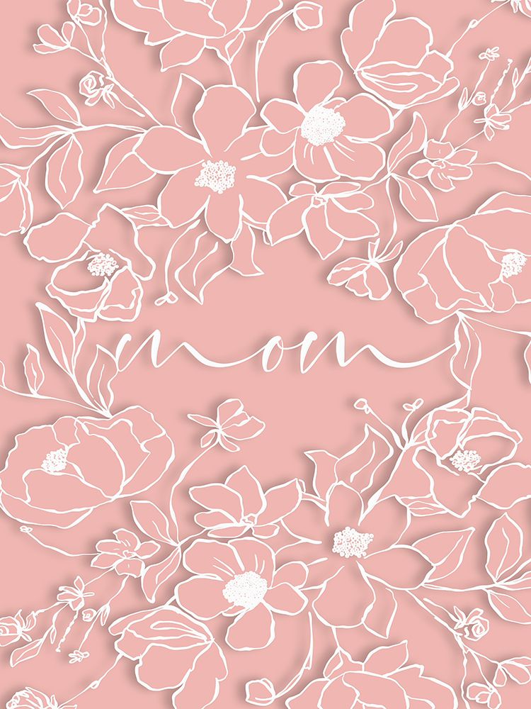 Mom Paper Cut Out art print by Leah Straatsma for $57.95 CAD