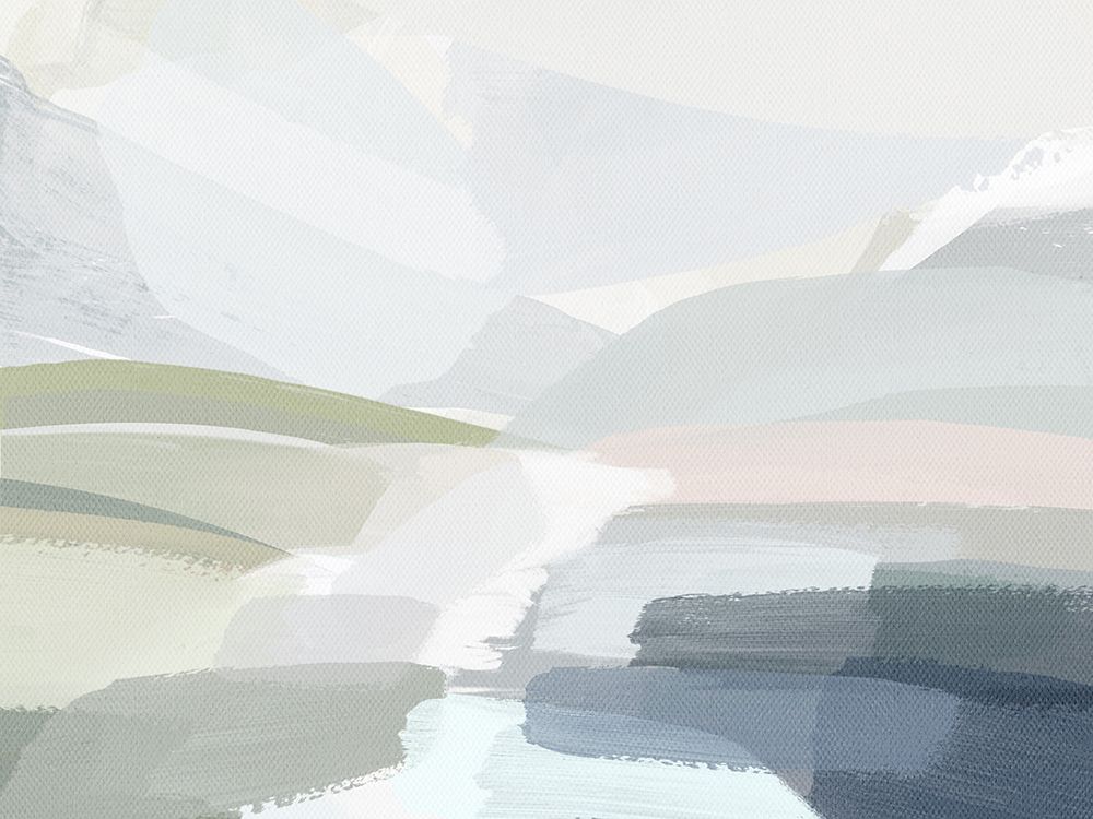 Brushstroke Landscape art print by Leah Straatsma for $57.95 CAD