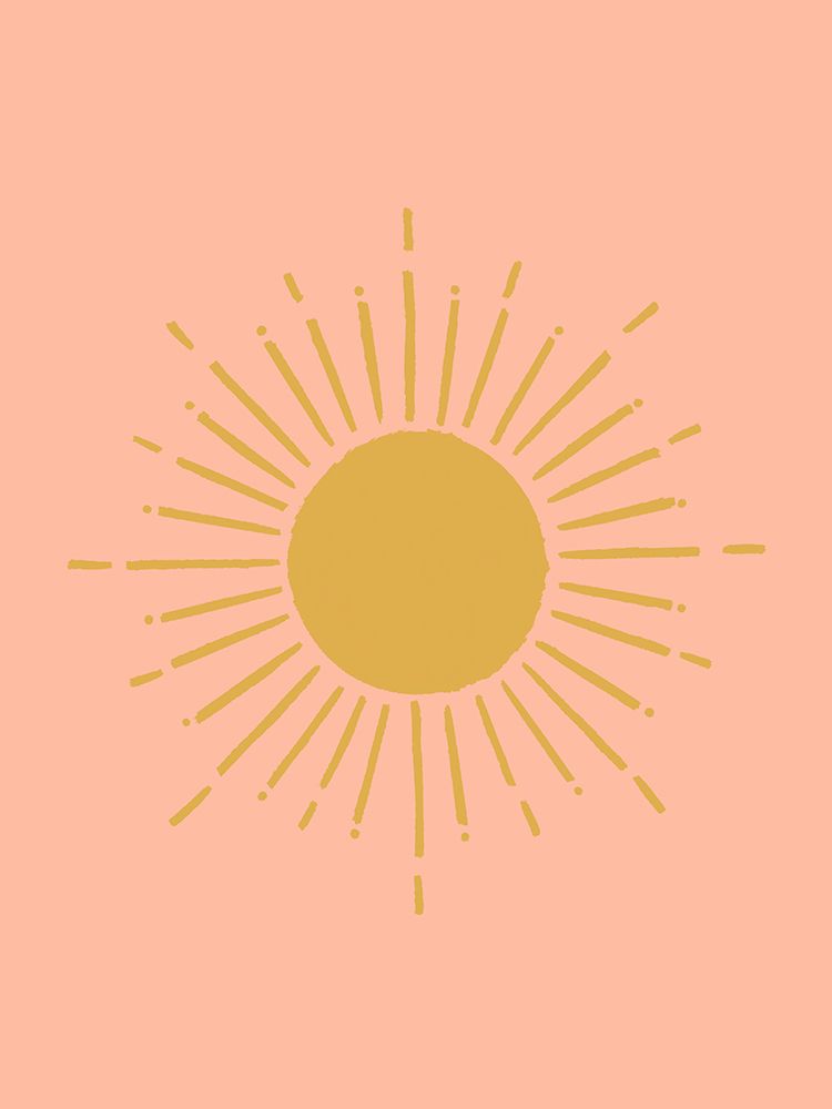 Reworked Sunburst art print by Leah Straatsma for $57.95 CAD