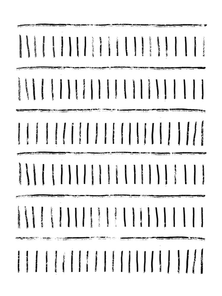 Striped art print by Leah Straatsma for $57.95 CAD
