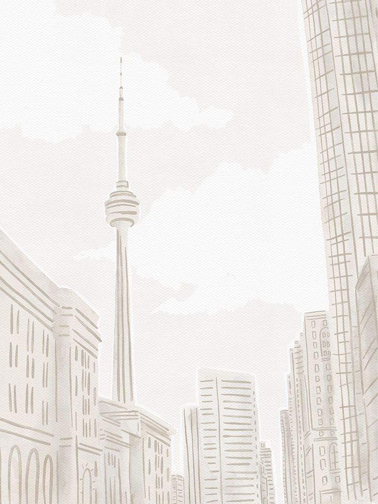 Toronto art print by Leah Straatsma for $57.95 CAD