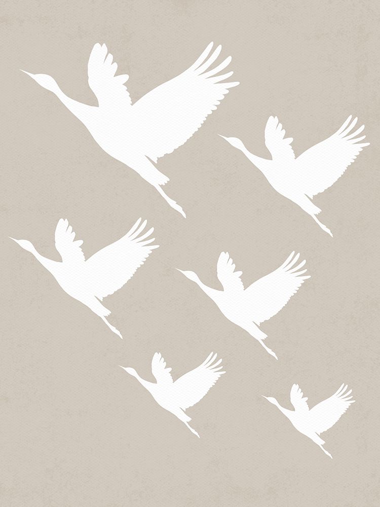 Take Flight Beige art print by Leah Straatsma for $57.95 CAD