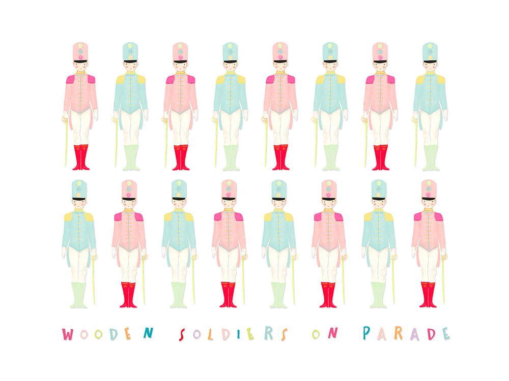 Wooden Soldiers art print by Leah Straatsma for $57.95 CAD