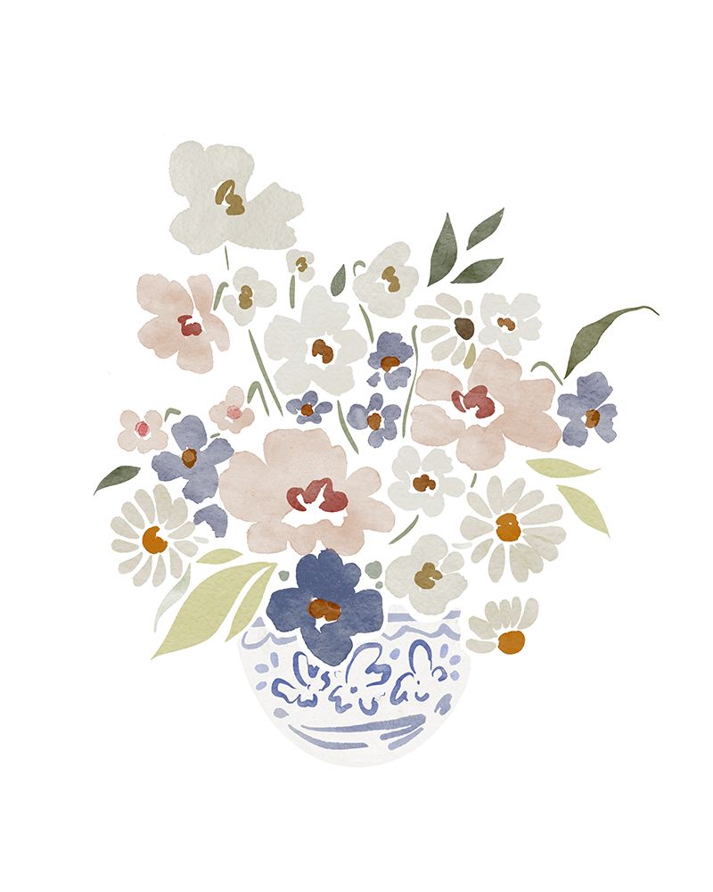 Bouquet In Vase 2 art print by Leah Straatsma for $57.95 CAD