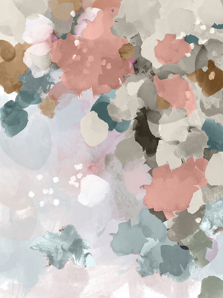 Falling Leaves Abstract art print by Leah Straatsma for $57.95 CAD