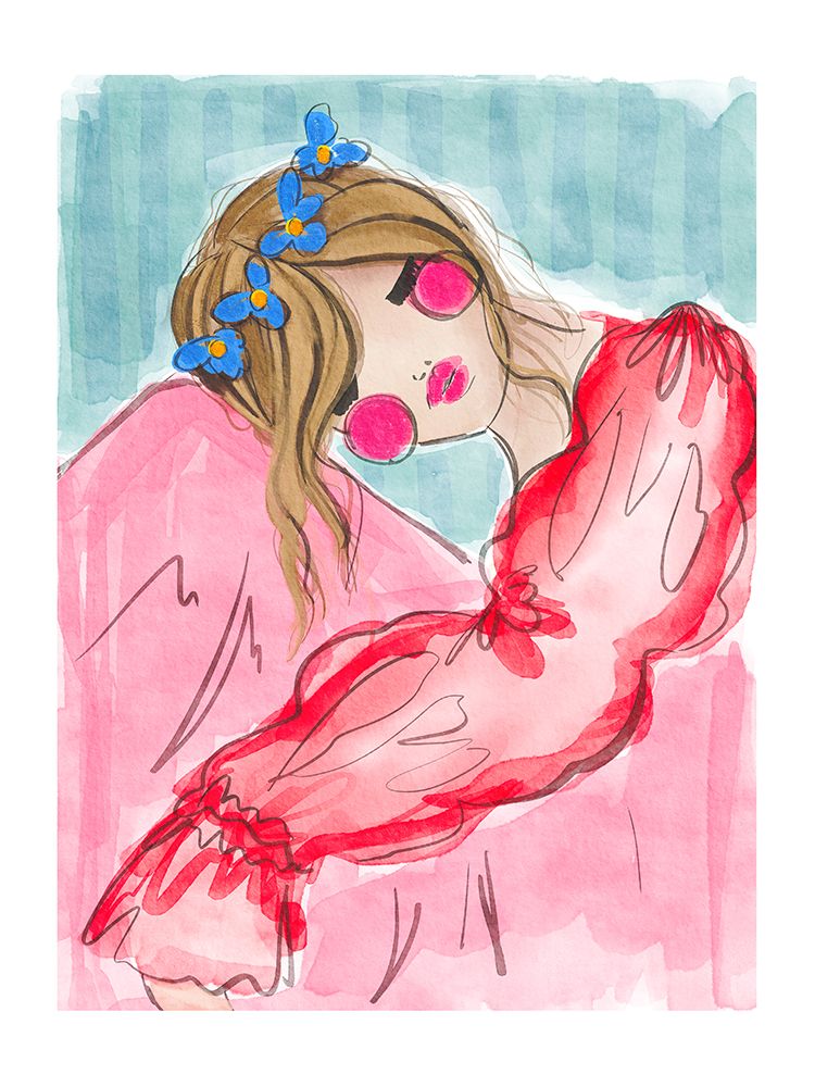 Thinking art print by Leah Straatsma for $57.95 CAD
