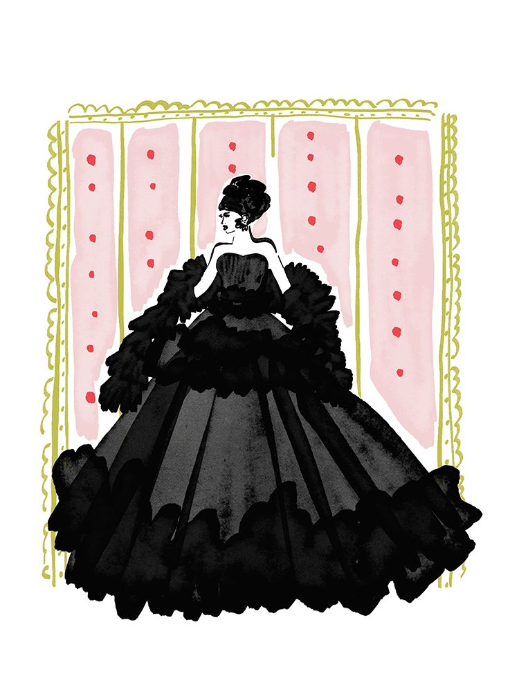 Pink Wall Lady 1 art print by Leah Straatsma for $57.95 CAD