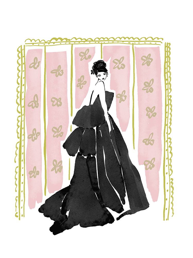 Pink Wall Lady 2 art print by Leah Straatsma for $57.95 CAD