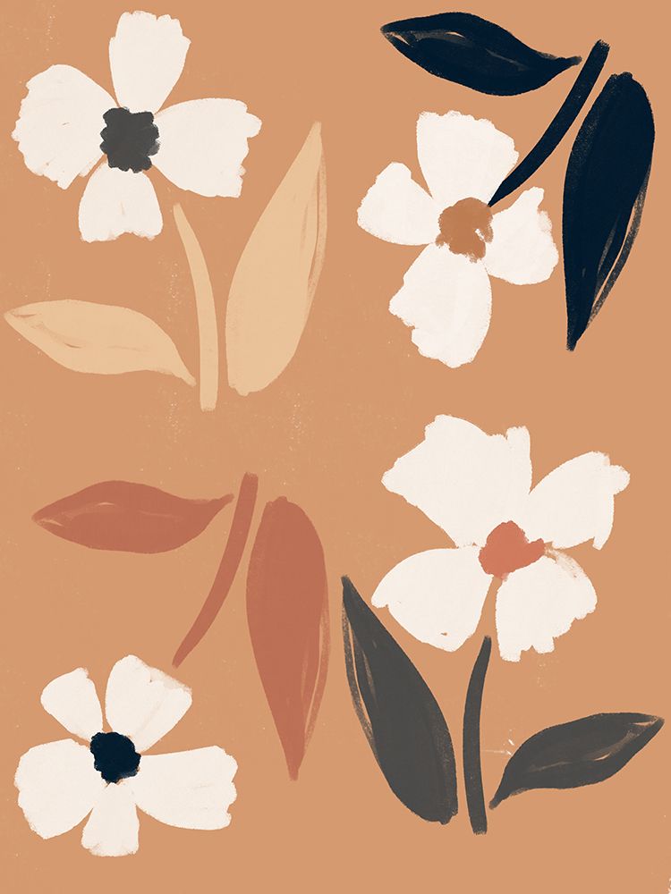 Abstract Floral 2 art print by Leah Straatsma for $57.95 CAD