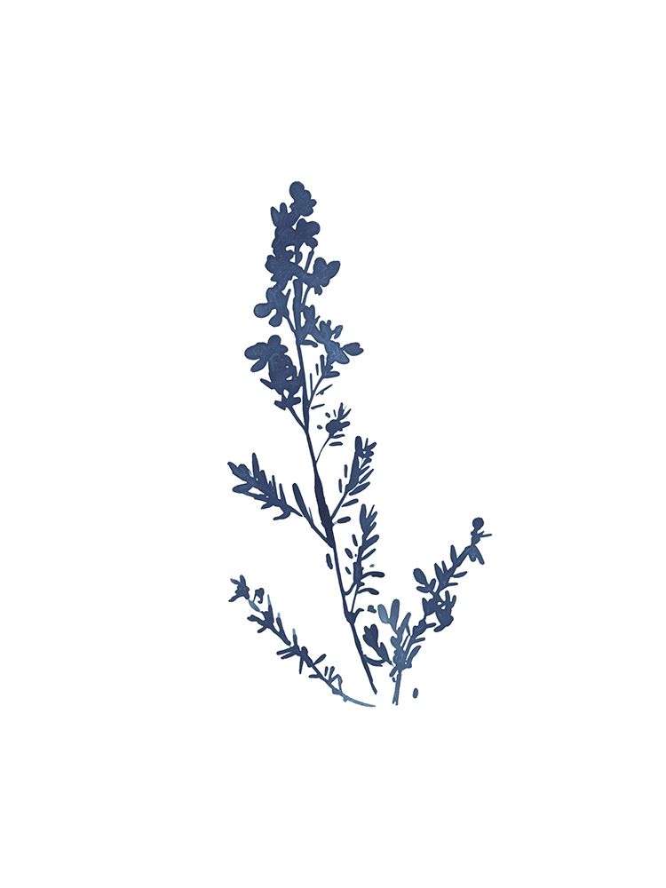 Blue Wildflowers 3 art print by Leah Straatsma for $57.95 CAD