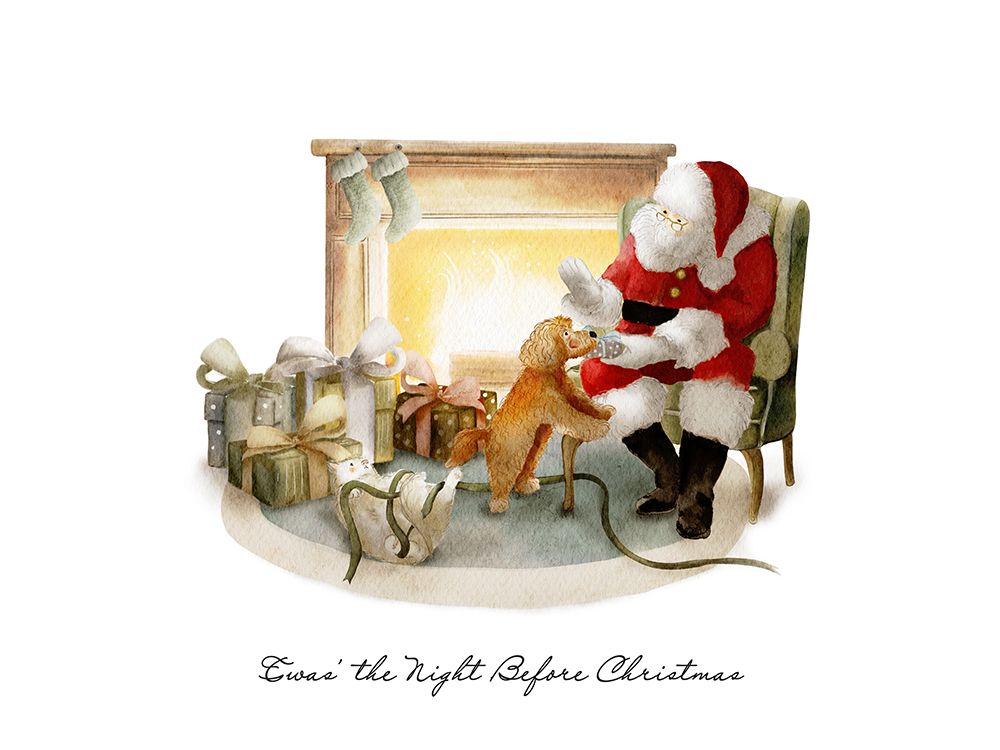 Twas A Good Puppy art print by Leah Straatsma for $57.95 CAD