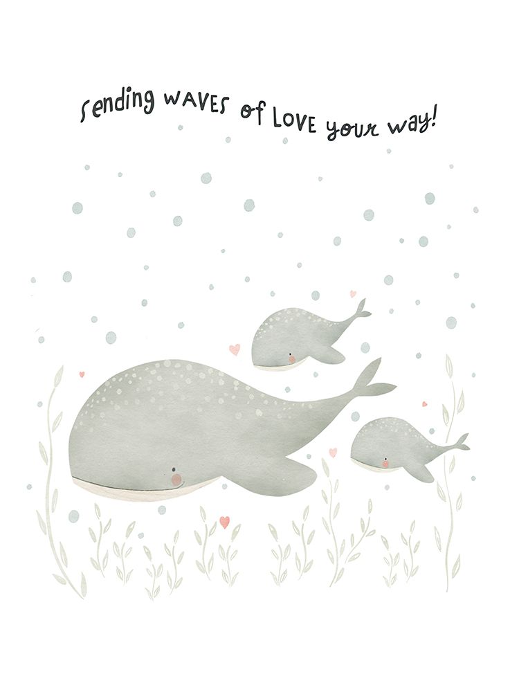 Whale Valentine art print by Leah Straatsma for $57.95 CAD