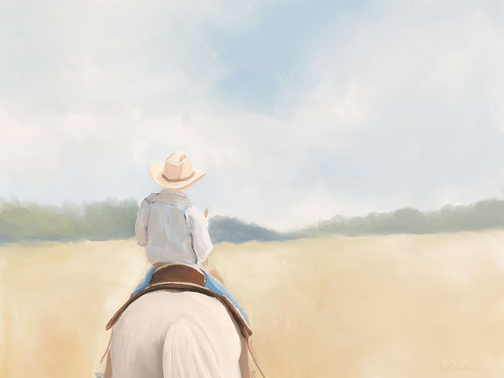 Young Cowboy art print by Leah Straatsma for $57.95 CAD