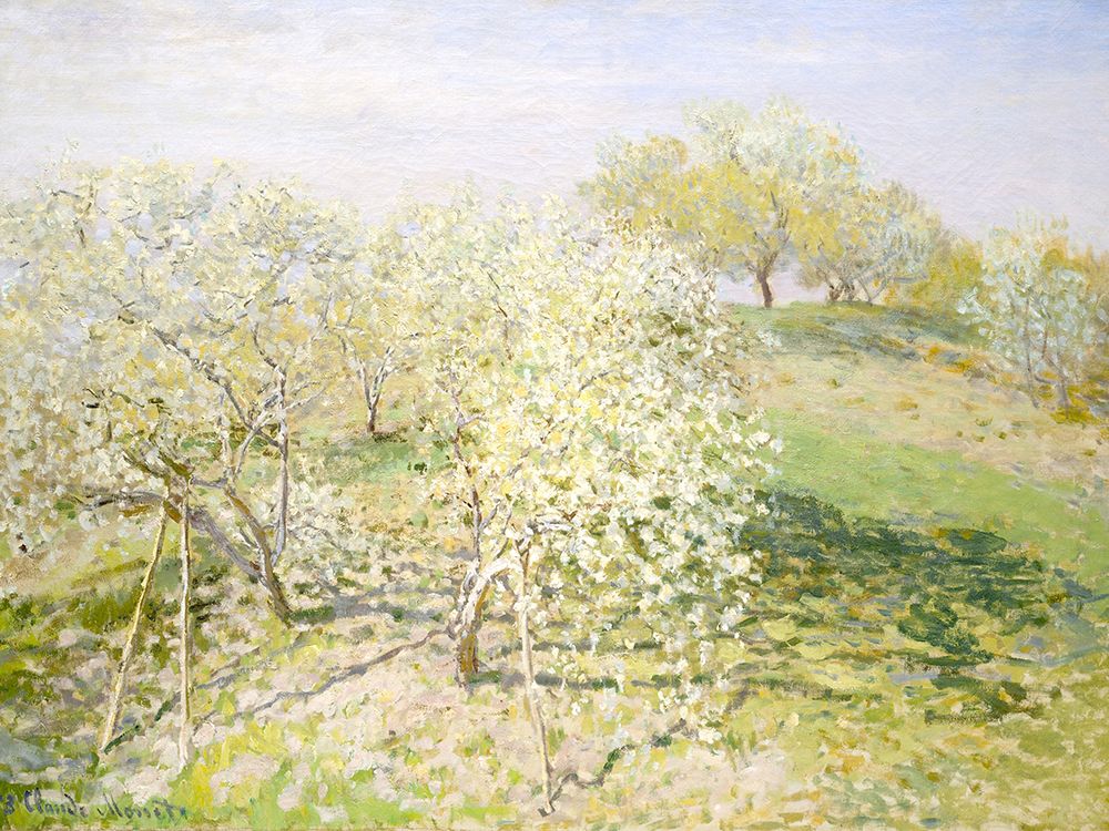Vintage Apple Orchard art print by Leah Straatsma for $57.95 CAD