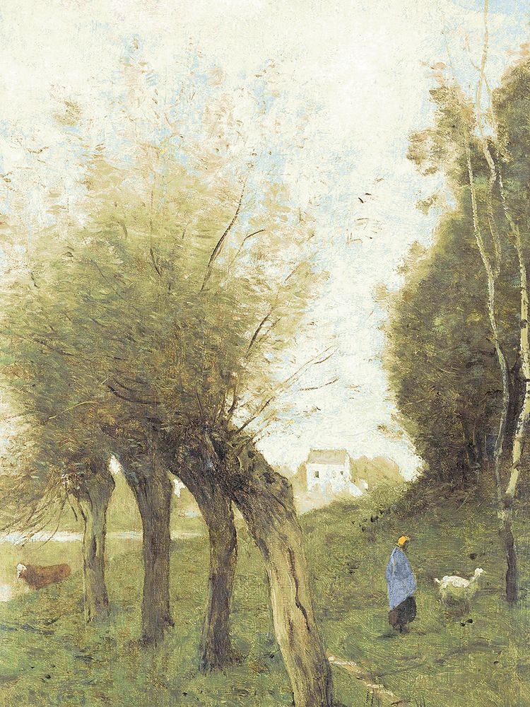 Vintage Walk With The Animals art print by Leah Straatsma for $57.95 CAD
