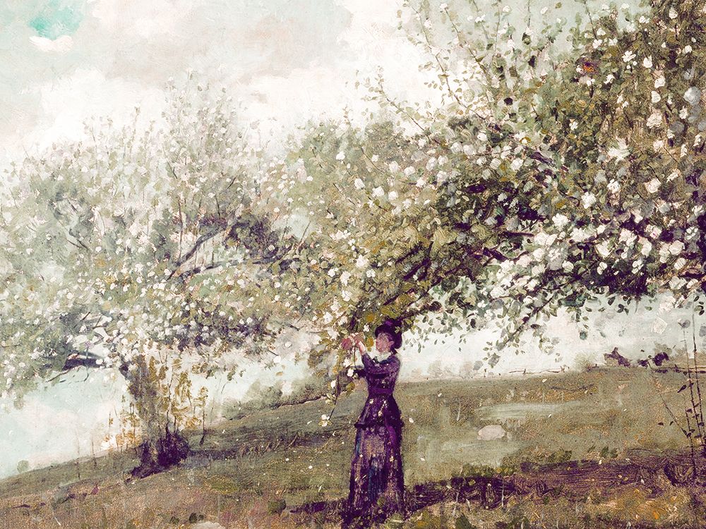 Vintage Gathering Blossoms art print by Leah Straatsma for $57.95 CAD