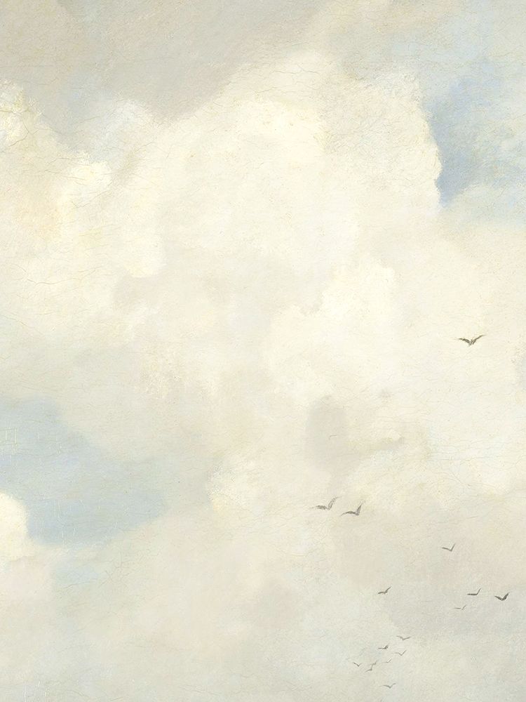 Vintage Heavenly Clouds art print by Leah Straatsma for $57.95 CAD