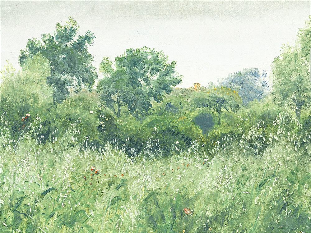 Vintage Trees And Fields art print by Leah Straatsma for $57.95 CAD