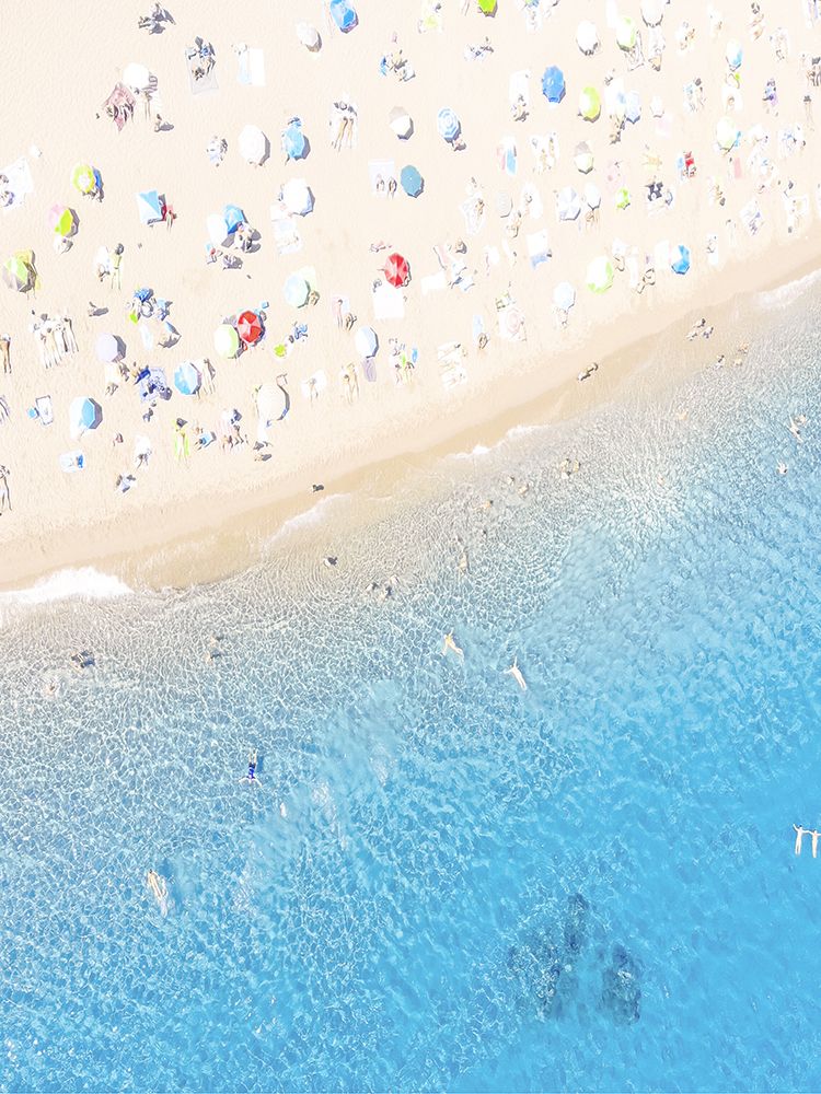 Happy Beach art print by Leah Straatsma for $57.95 CAD