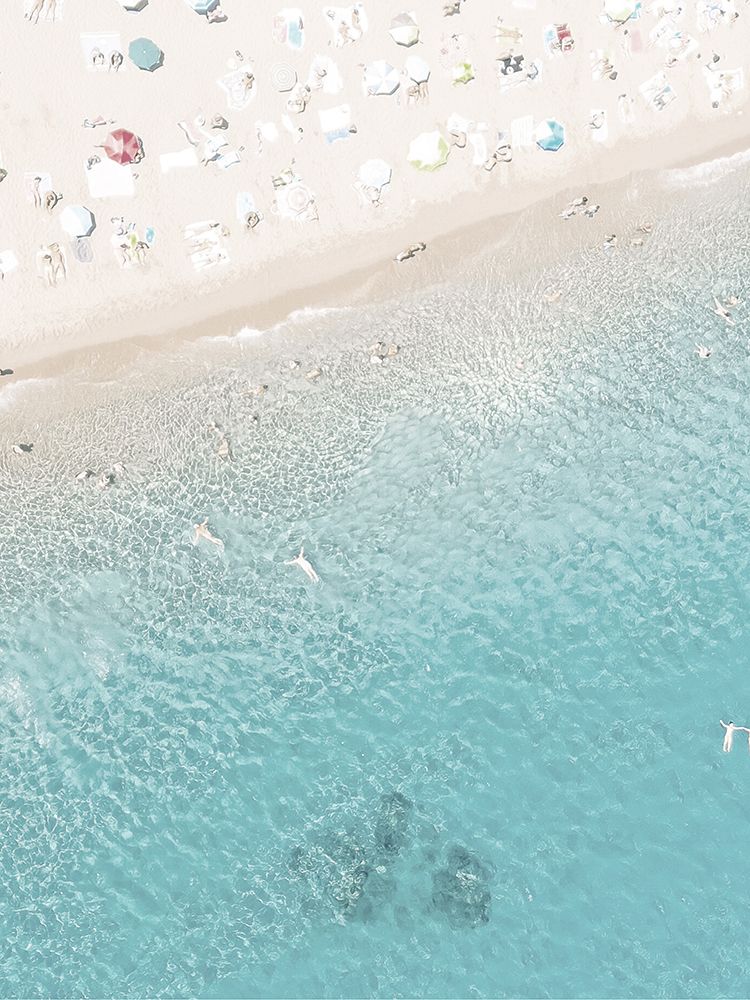 Happy Beach art print by Leah Straatsma for $57.95 CAD