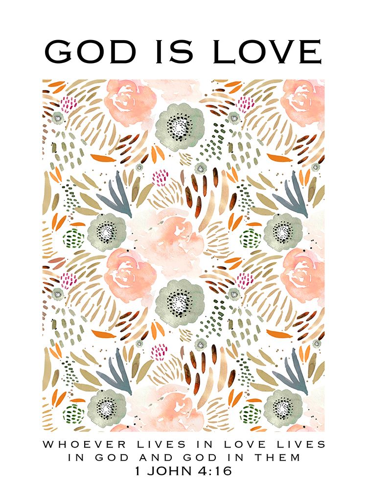 God Is Love art print by Leah Straatsma for $57.95 CAD