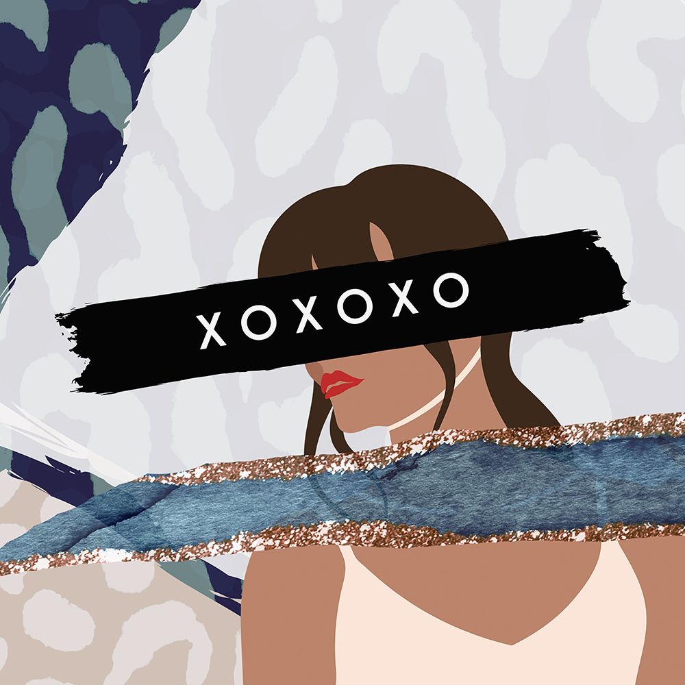 XOXOXO art print by Leah Straatsma for $57.95 CAD