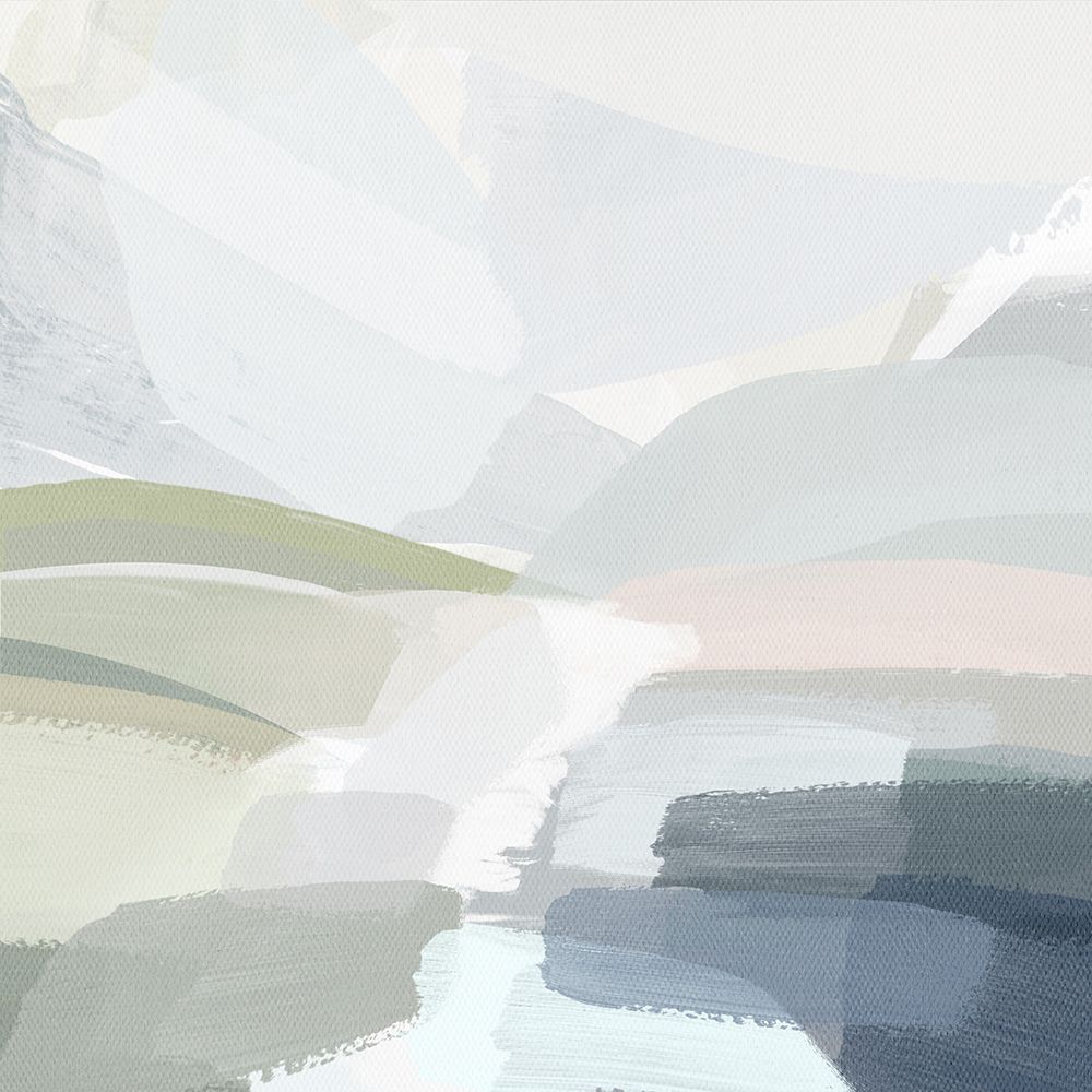 Brush Stroke Landscape art print by Leah Straatsma for $57.95 CAD
