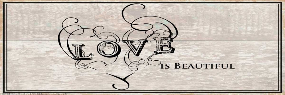 Love Is Beautiful art print by May for $57.95 CAD