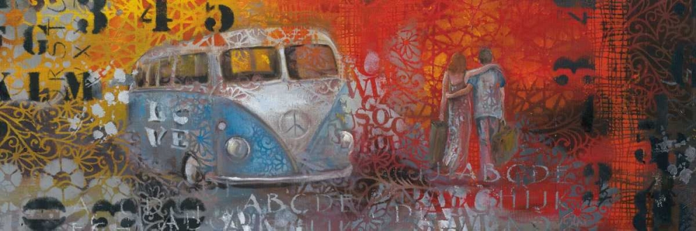 Love Bus art print by May for $57.95 CAD