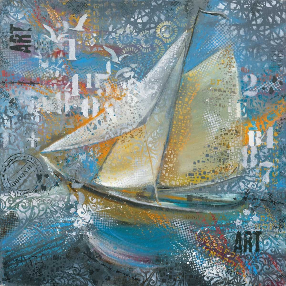 Stormy Seas 2 art print by May for $57.95 CAD