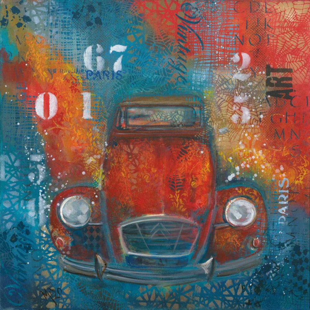 Fiery Beetle 82449 art print by May for $57.95 CAD