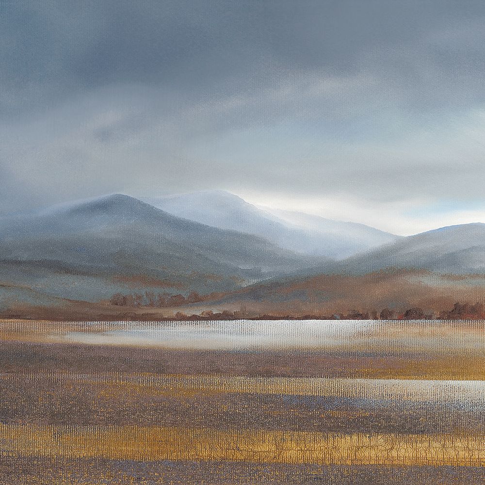 Mountainous Fields 1 art print by May for $57.95 CAD