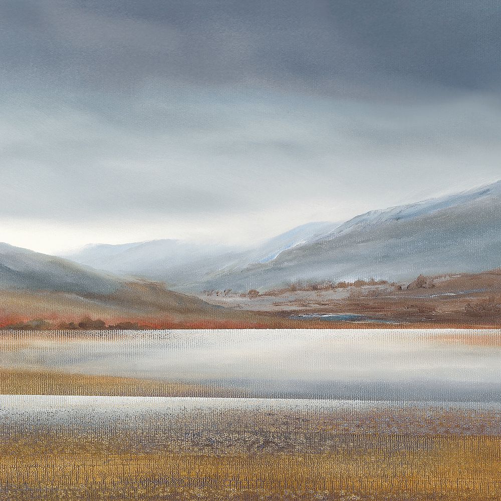 Mountainous Fields 2 art print by May for $57.95 CAD