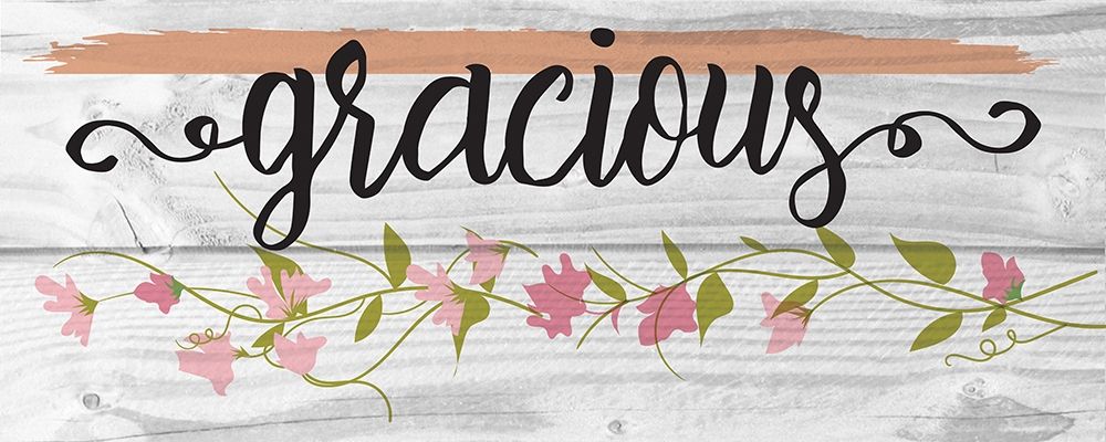 Curly Cue Gracious Floral 4 art print by Melody Hogan for $57.95 CAD