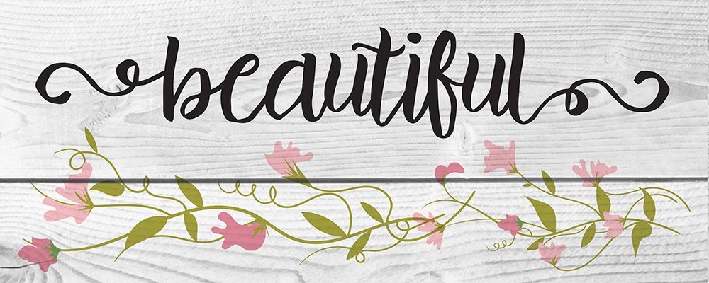 Curly Cue Beautiful Floral 7 art print by Melody Hogan for $57.95 CAD