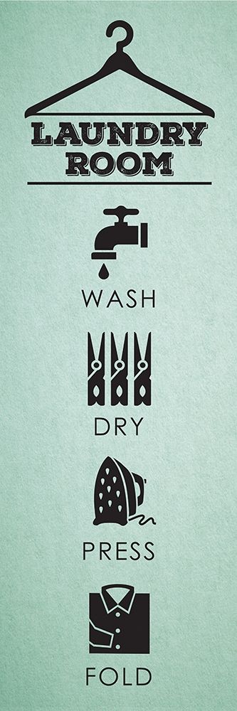Laundry_mint art print by Melody Hogan for $57.95 CAD