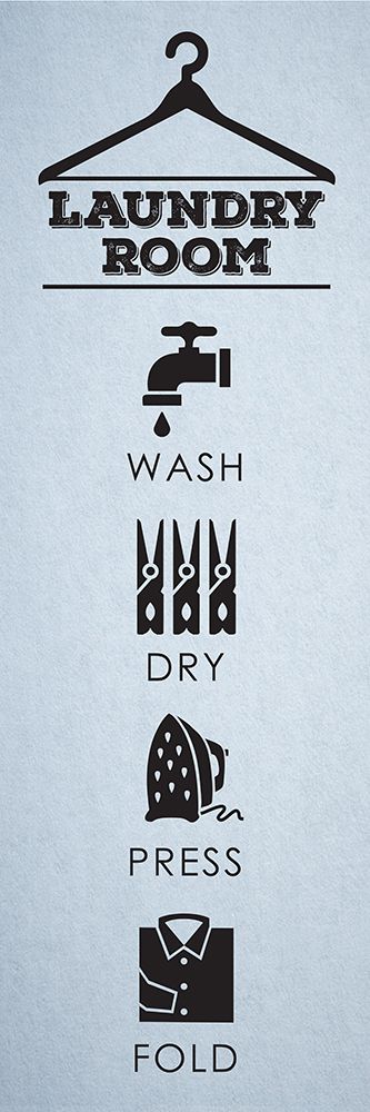 Laundry Blue Grey 5 art print by Melody Hogan for $57.95 CAD