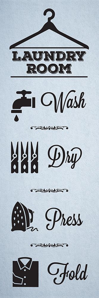 Laundry Blue Grey 6 art print by Melody Hogan for $57.95 CAD