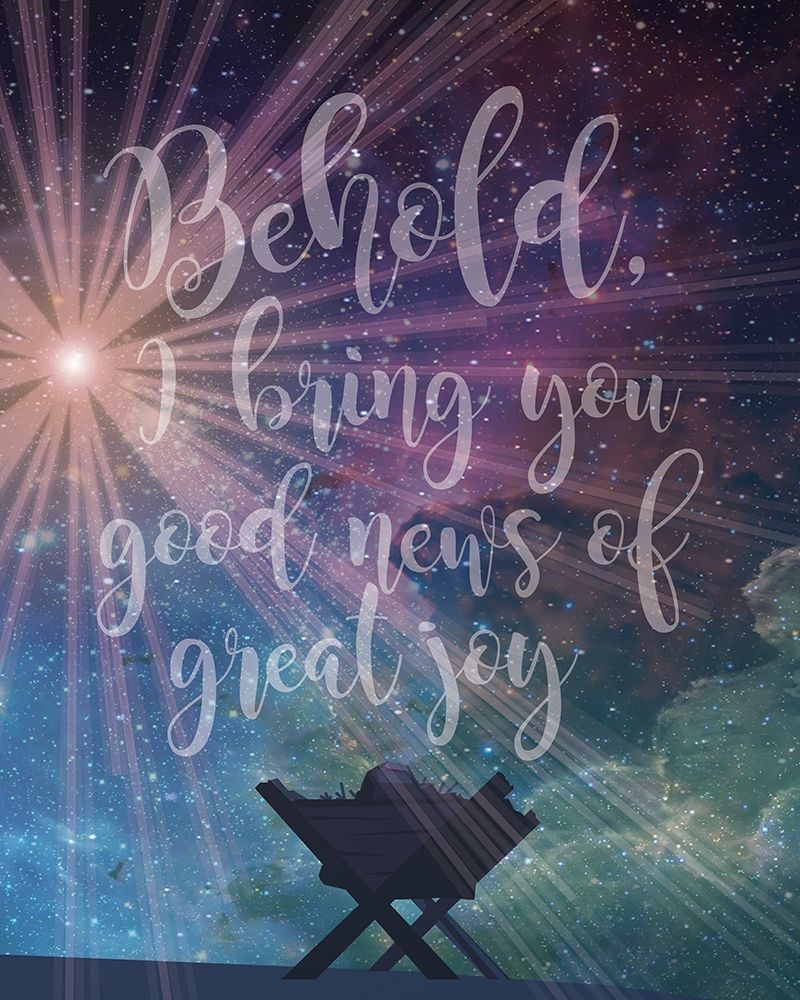 Christmas Manger Joy art print by Melody Hogan for $57.95 CAD