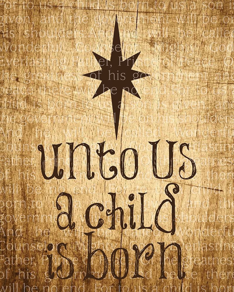 Christmas Unto Us Star art print by Melody Hogan for $57.95 CAD