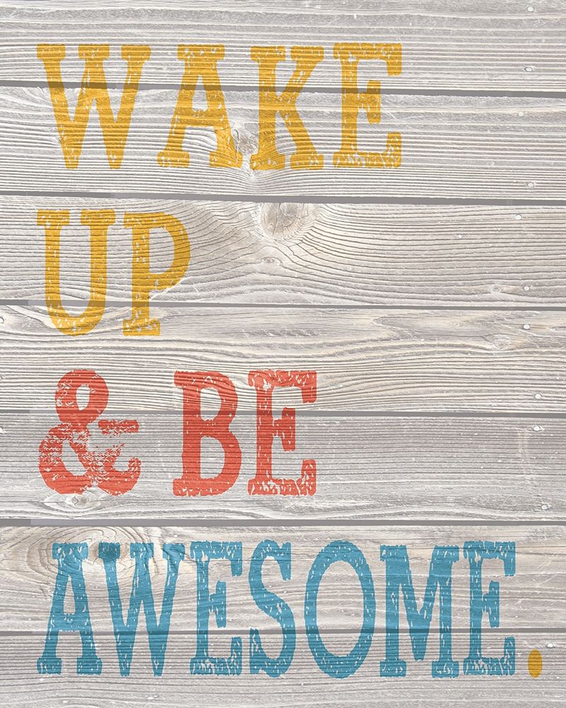 Wood Panel Typography 3 art print by Melody Hogan for $57.95 CAD