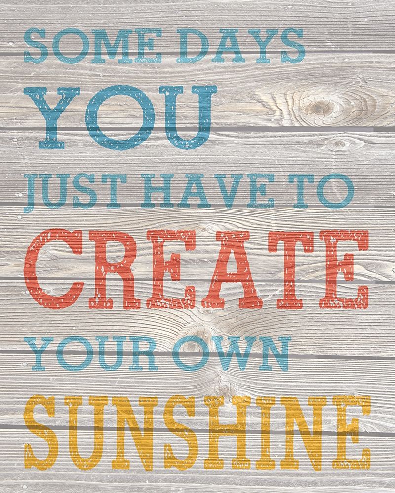 Wood Panel Typography 4 art print by Melody Hogan for $57.95 CAD