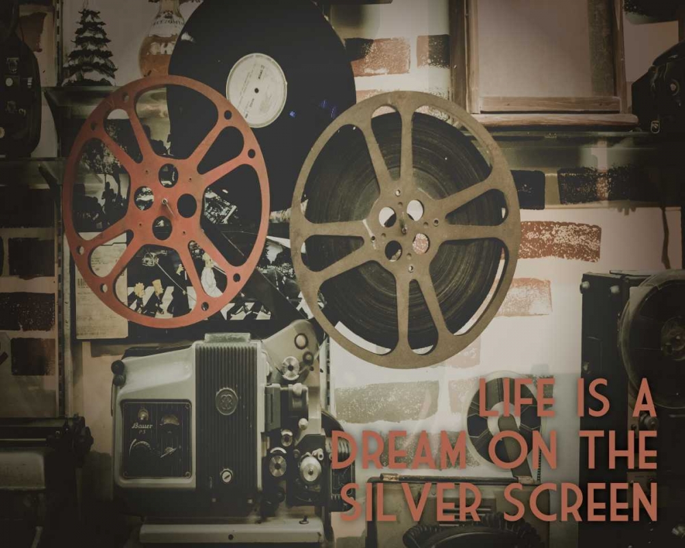 Silver Screen Cinema Pair 1 art print by Melody Hogan for $57.95 CAD